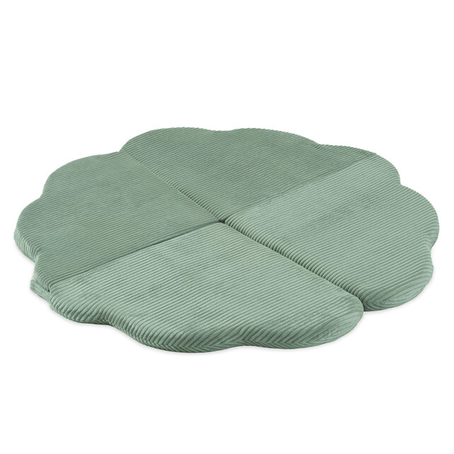 Speelmat - Plush Nest Bloem - Green Corduroy, 115 cm