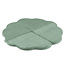 Misioo Speelmat - Plush Nest Bloem - Green Corduroy, 115 cm