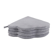 Speelmat - Plush Nest Bloem -  Light Grey Corduroy, 115 cm