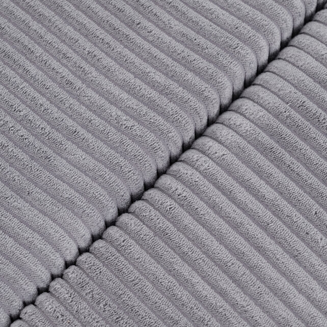 Speelmat - Bloem -  Light Grey Corduroy, 115 cm