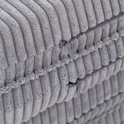 Speelmat - Plush Nest Bloem -  Light Grey Corduroy, 115 cm
