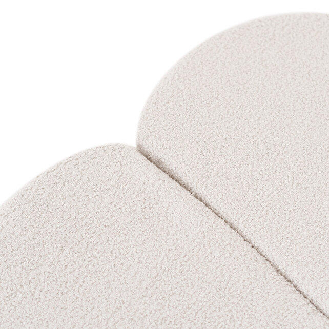 Speelmat - Bloem -  Cream Fluffy Lamb, 115 cm