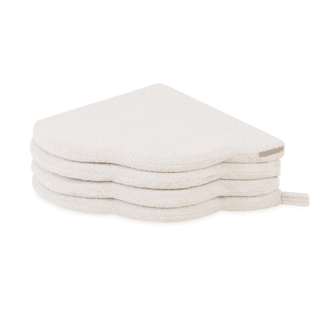 Speelmat -  Plush Nest Bloem -  Cream Fluffy Lamb, 115 cm