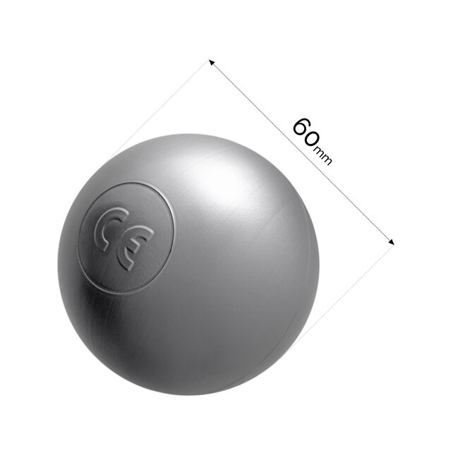 Ballen, set 200 stuks | Pearl/Wit/Transparant | 6 cm