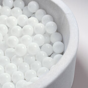 Ballen, set 200 stuks | Wit  | 6 cm