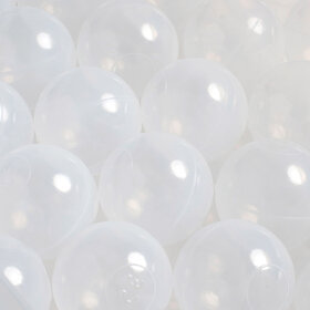 Ballen, set 200 stuks | Transparant | 6 cm
