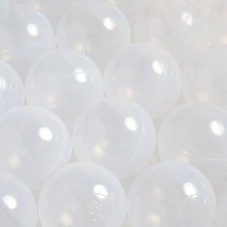 Ballen, set 200 stuks | Transparant | 6 cm