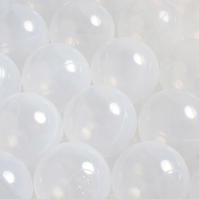 Ballen, set 200 stuks | Transparant  | 6 cm