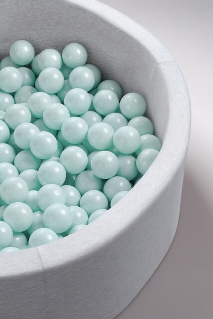 Ballen, set 200 stuks | Mint | 6 cm