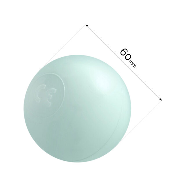 Ballen, set 200 stuks | Mint | 6 cm