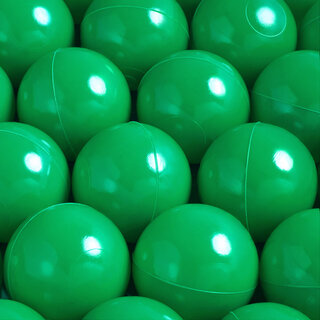 Ballen, set 200 stuks | Groen | 6 cm