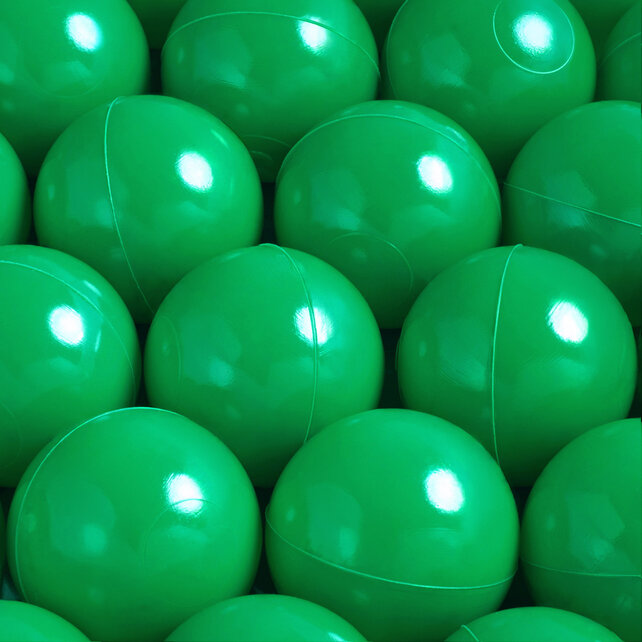 Ballen, set 200 stuks | Groen | 6 cm