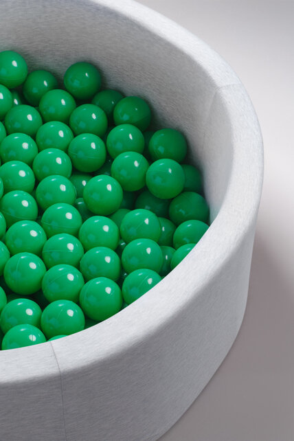 Ballen, set 200 stuks | Groen | 6 cm