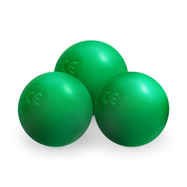 Ballen, set 200 stuks | Groen | 6 cm