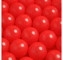 Ballen, set 200 stuks | Rood  | 6 cm