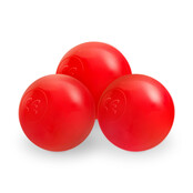 Ballen, set 200 stuks | Rood  | 6 cm