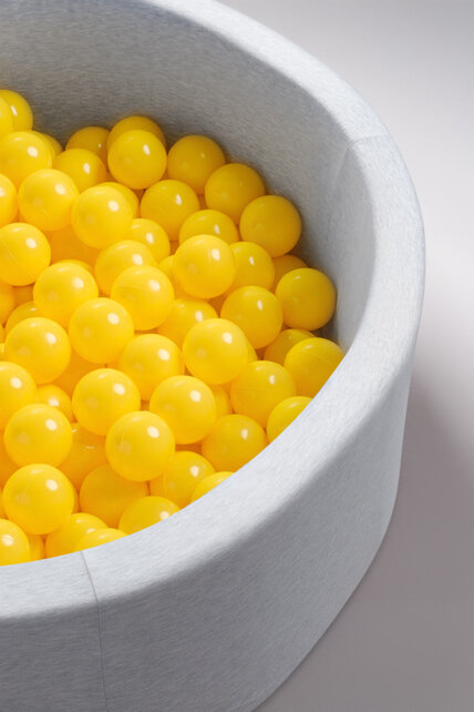 Ballen, set 200 stuks | Geel | 6 cm