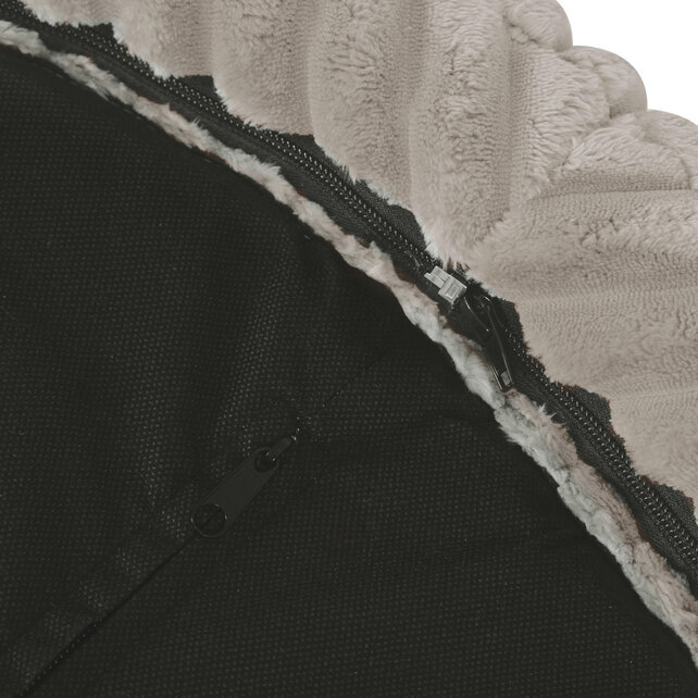 Ballenbak Rond 90x30 | Beige Puffy Lamell incl. 200 ballen (Pearl/Gold/Light Pink Pearl)