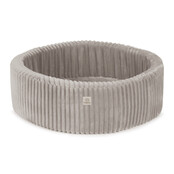 Ballenbak Rond 90x30 | Beige Puffy Lamell excl. ballen