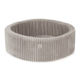 Ballenbak Rond 90x30 | Beige Puffy Lamell  excl. ballen