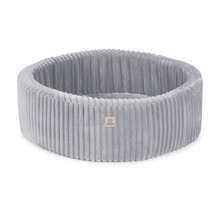 Ballenbak Rond 90x30 | Grey Puffy Lamell excl. ballen