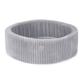 Ballenbak Rond 90x30 | Grey Puffy Lamell  excl. ballen
