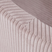Ballenbak Rond 90x30 Met Trapje | Light Pink Corduroy incl. 200 ballen (Pearl/Gold/Light Pink Pearl)