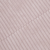 Ballenbak Rond 90x30 Met Trapje | Light Pink Corduroy incl. 200 ballen (Pearl/Gold/Light Pink Pearl)