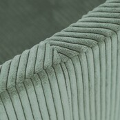 Ballenbak Rond 90x30 Met Trapje | Green Corduroy incl. 200 ballen (Pearl/Silver/Mint Pearl)