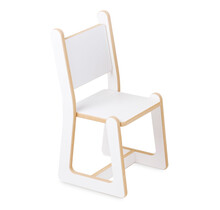 Houten Montessori Kinderstoel | Wit