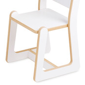 Houten Montessori Kinderstoel | Wit