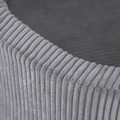 Ballenbak Bloem 95x30 | Light Grey Corduroy incl. 200 ballen (Pearl/Silver/Light Blue)