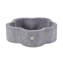 Ballenbak Bloem 95x30 | Light Grey Corduroy excl. ballen