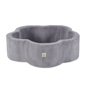 Ballenbak Bloem 95x30 | Light Grey Corduroy excl. ballen