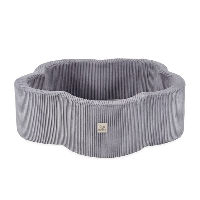 Ballenbak Bloem 95x30 | Light Grey Corduroy excl. ballen