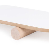 Houten Montessori Balansbord | Wit