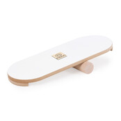Houten Montessori Balansbord | Wit