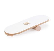 Houten Montessori Balansbord | Wit