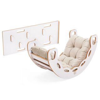 Rocker 4-in-1 met Klimboog, Klimhelling en Glijbaan | Velvet Gold