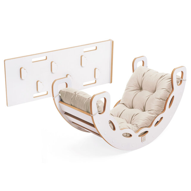 Rocker 4-in-1 met Klimboog, Klimhelling en Glijbaan | Velvet Gold