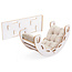 Misioo Rocker 4-in-1 met Klimboog, Klimhelling en Glijbaan | Velvet Gold