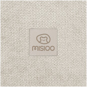 Ballenbak Rond 90x30 | Beige Chenille incl. 200 ballen (Pearl/Gold)