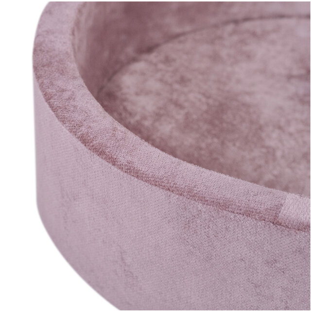 Ballenbak Rond 90x30 | Pink Chenille incl. 200 ballen  (Pearl/Gold/Light Pink)