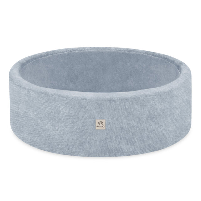 Ballenbak Rond 90x30 | Pink Chenille incl. 200 ballen  (Pearl/Gold/Light Blue)