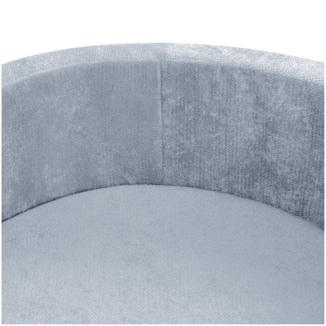 Ballenbak Rond 90x30 | Pink Chenille incl. 200 ballen  (Pearl/Gold/Light Blue)
