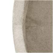 Ballenbak Rond 90x30 | Beige Chenille excl. ballen