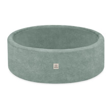 Ballenbak Rond 90x30 | Green Chenille excl. ballen