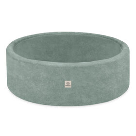 Ballenbak Rond 90x30 | Green Chenille excl. ballen