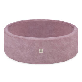 Ballenbak Rond 90x30 | Pink Chenille excl. ballen