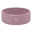 Misioo Ballenbak Rond 90x30 | Pink Chenille excl. ballen